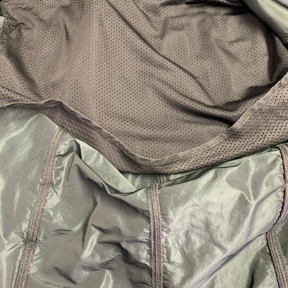 CoSTUME NATIONAL Size S Green Black Iridescent Polyester Jacket - Picture 6 of 8